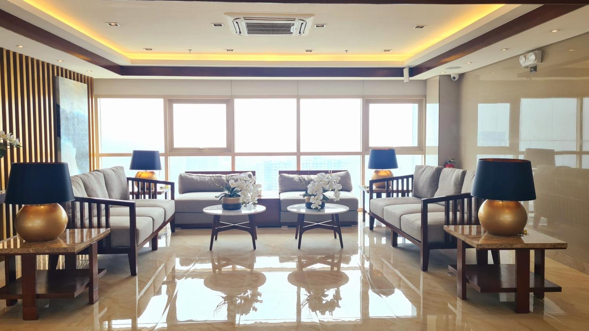 باساي Cozy Penthouse 2Br Suite W Balcony - Amazing Manila Bay View And City Skyline Near Moa المظهر الخارجي الصورة